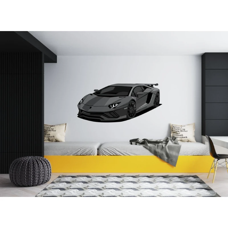 Autocolant perete Lamborghini 130x60 cm