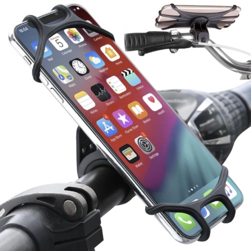 Suport telefon bicicleta din silicon 